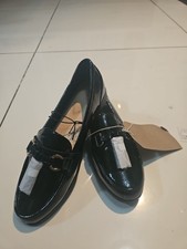 TU Womens Shoes Size 5 Black Slip On Flat