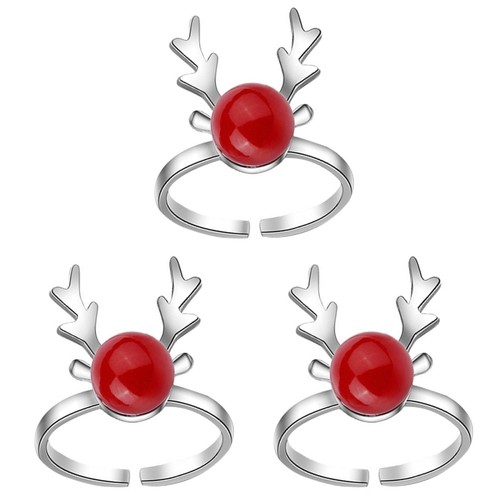 Pcs mini antler - shaped, ring