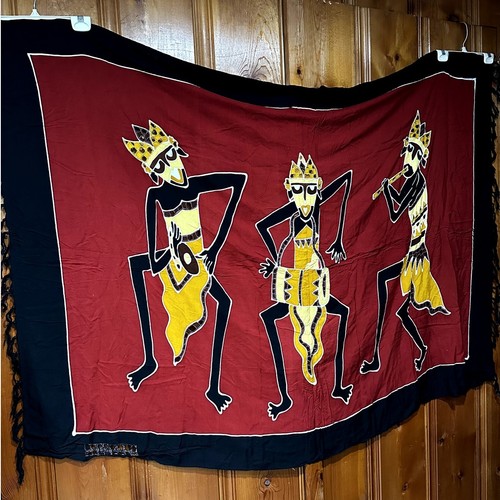 Vintage african batik wall - vintage,