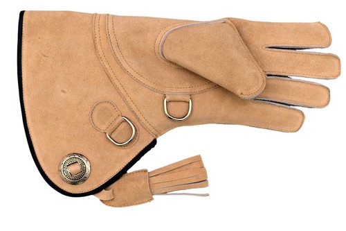 Brand new falconry glove - brand,