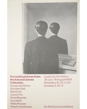 1969 Original Vintage Surrealist Photo Exhibition Poster