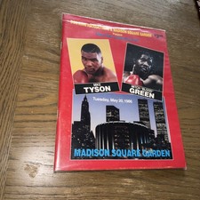 Boxing Programme Mike Tyson V