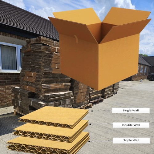Cardboard boxes single - cardboard, single/double
