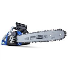 Electric Chainsaw Oregon 16" Cut 2400w Anti Kickback Wood Cutter HYC2400E