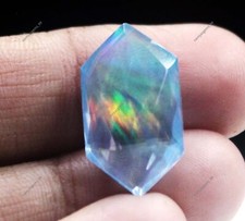 12 Ct Natural Black Rainbow