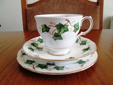 Colclough Ivy Leaf Design Trio