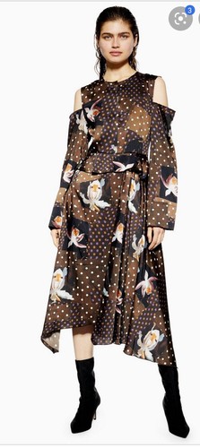Topshop boutique cold shoulder - cold,