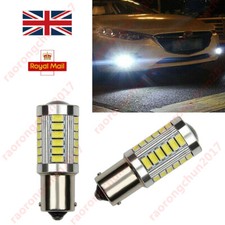 2x SUPER WHITE 1156 BA15S 382 P21W 5630 33SMD LED Stop Reverse Light Bulb 800LM