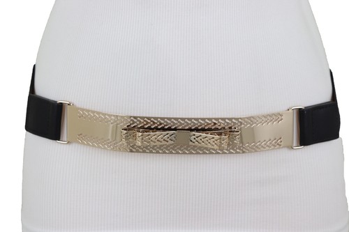 Women skinny black elastic - women,