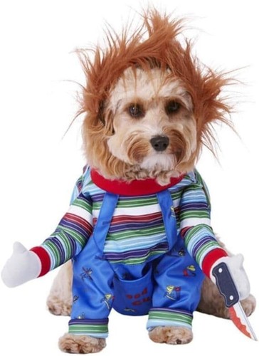 Halloween pet chucky doll - pet,