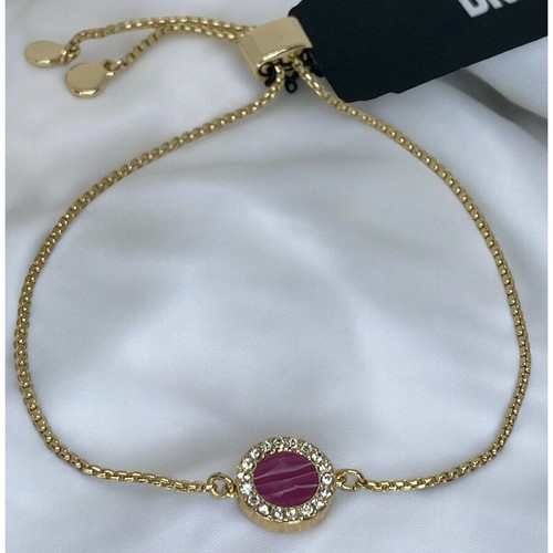 Dkny gold tone crystal - dkny, slider