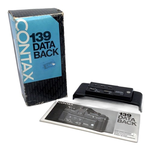Contax 139 data back databack - contax,