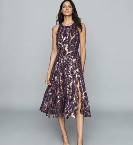 Reiss tammy lamé - lamé, printed