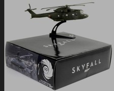 007 SKYFALL Agusta Westland Helicopter, 1:1000 Scale, Italeri, Die Cast Model