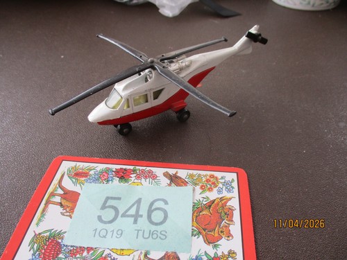 Matchbox diecast helicopter - matchbox,