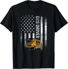 Funny School Bus Driver Tee