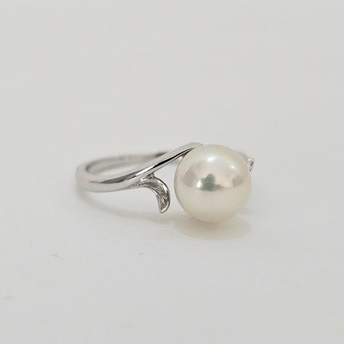 Mikimoto pearl ring k18wg - mikimoto,