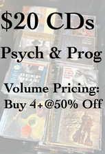 $20 Psych/Prog CDs - VG to