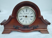 London Clock Co Mantel Clock Westminster Chime Brown - AA19GA