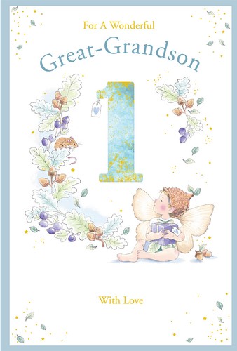Great grandson 1st birthday - grandson,