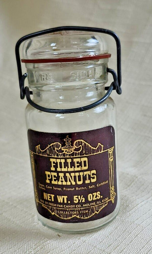 Vintage empty filled peanuts - empty,