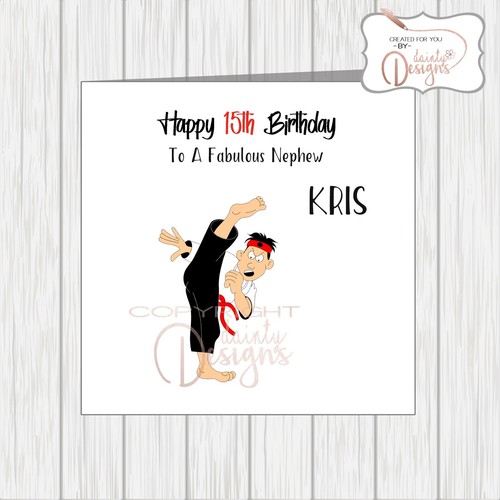 Personalised birthday card - personalised,