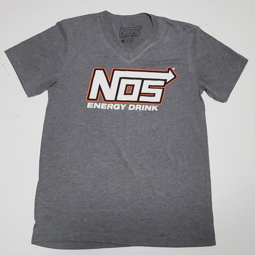 Nos energy drink gray neck - nos,