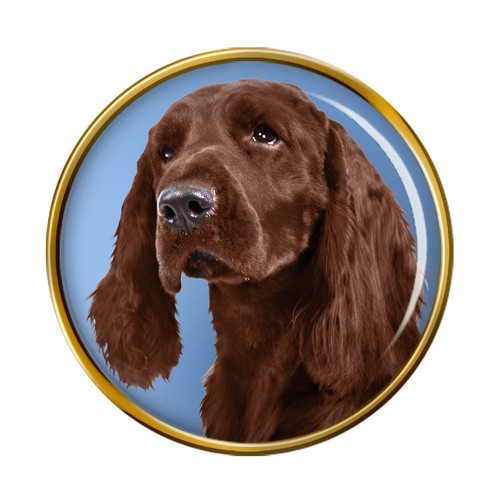 Field spaniel lapel pin badge - field,