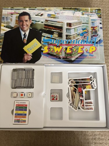 Supermarket sweep board game - sweep,