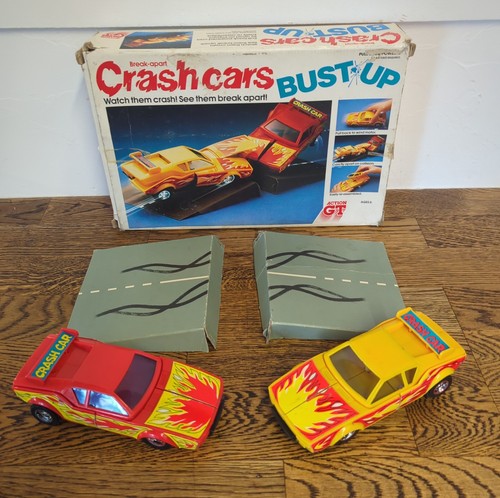 Vintage action crash cars - vintage, gt