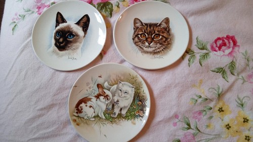 Pair vintage poole pottery - pair,