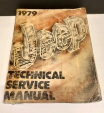 1979 JEEP TECHNICAL SERVICE