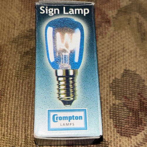 Crompton 15w ses e14 clear - e14,