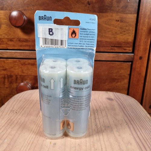 Braun genuine gas energy cells - braun,