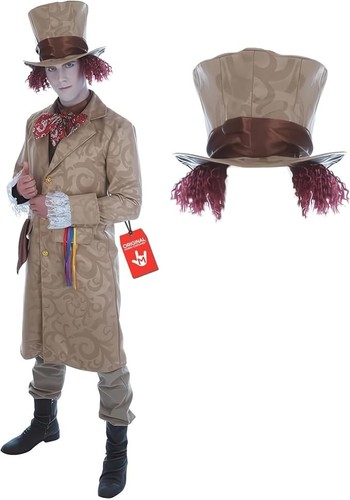 Men mad hatter costume - mad, adult