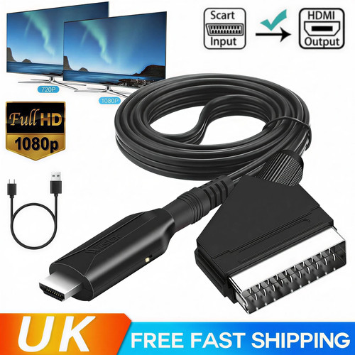 Scart hdmi converter cable - to,