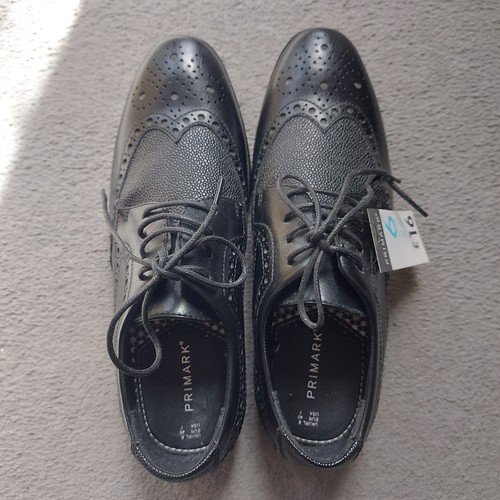 Primark black mens shoes - black,