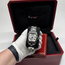 Cartier Roadster 38mm Stainless Steel Silver Dial Automatic W62000V3 - B&P 2003