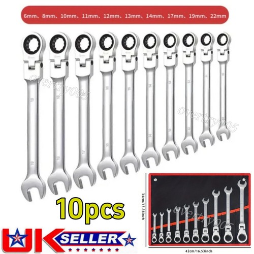 10pcs ratchet spanner - ratchet, set