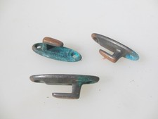 Antique Brass Door Latch Keep Lock Catch Holder Old Barn Vintage Stay Deco £5eac