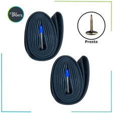 Inner Tubes Pair 700c Hybrid Bike 700 x 35 - 43c Presta Valve Cycle