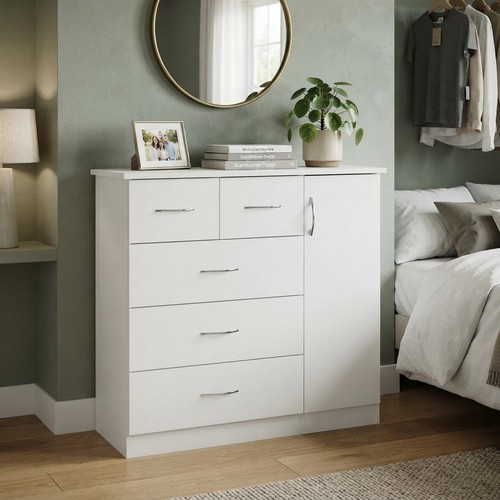 Modern drawer low wardrobe - modern, 5