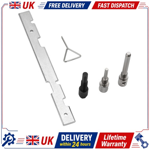 Petrol engine timing tool - engine, set