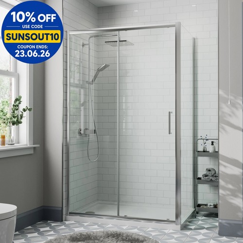 1200 800mm sliding shower - sliding,