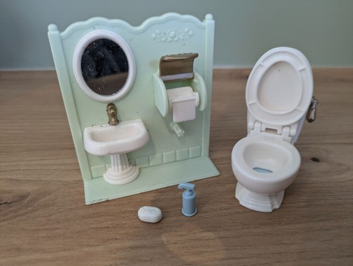 Sylvanian families bathroom - families,