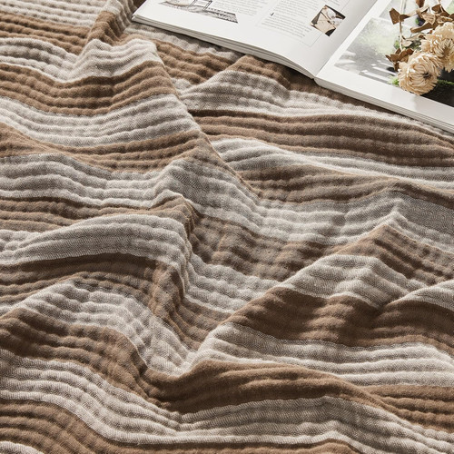 Cotton muslin large throw - muslin,