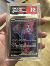 Pokémon TCG Team Rocket's Mewtwo EX Destined Rivals 231/182 Illustration Ace 10