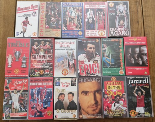 Manchester united vhs - manchester,
