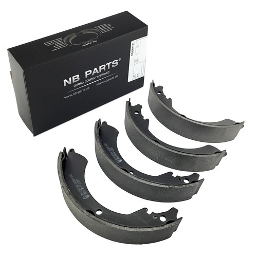 Brake shoes set - rear, drum