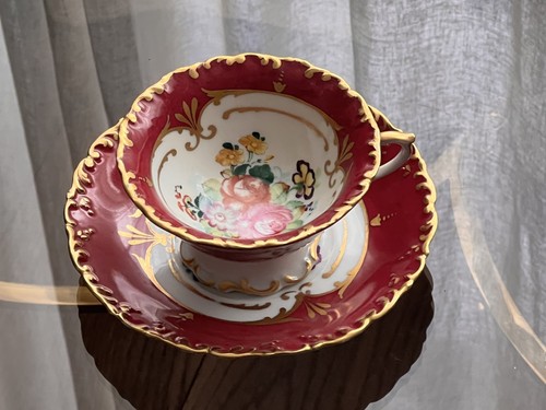 Antique hand painted - antique, french